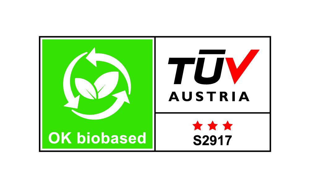 Logo certificación bioadhesivo