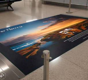 Gráficos de piso de vinil